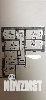 5-к квартира, вторичка, 90м2, 4/5 этаж