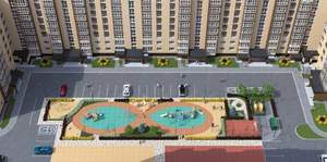 1-к квартира, вторичка, 44м2, 1/15 этаж