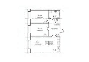 3-к квартира, вторичка, 65м2, 8/10 этаж