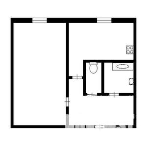 1-к квартира, вторичка, 30м2, 1/3 этаж