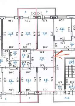 3-к квартира, вторичка, 65м2, 7/14 этаж