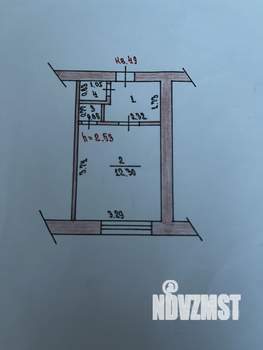 Студия квартира, вторичка, 18м2, 5/5 этаж