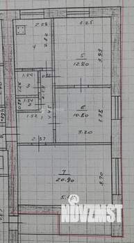 3-к квартира, вторичка, 62м2, 6/9 этаж