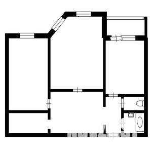3-к квартира, вторичка, 77м2, 2/5 этаж