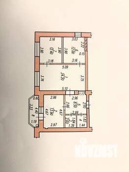 3-к квартира, вторичка, 76м2, 6/8 этаж