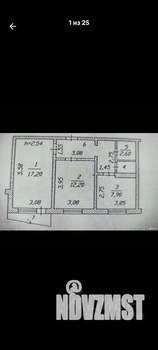 2-к квартира, вторичка, 50м2, 4/9 этаж