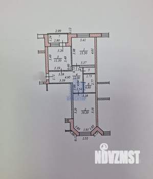 2-к квартира, вторичка, 64м2, 1/5 этаж