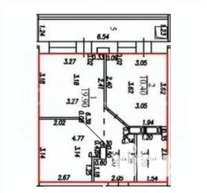 2-к квартира, вторичка, 47м2, 1/25 этаж