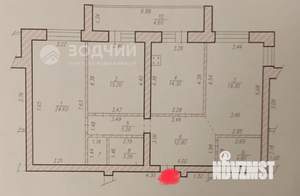 3-к квартира, вторичка, 100м2, 2/10 этаж
