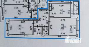 2-к квартира, вторичка, 62м2, 7/9 этаж