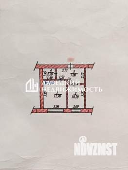 2-к квартира, вторичка, 31м2, 1/5 этаж