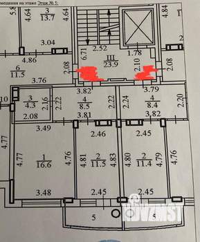 1-к квартира, вторичка, 45м2, 5/10 этаж