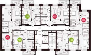 2-к квартира, вторичка, 70м2, 2/16 этаж