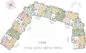 2-к квартира, вторичка, 85м2, 2/8 этаж