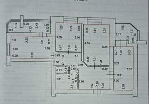 3-к квартира, вторичка, 86м2, 9/11 этаж