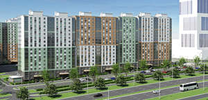 2-к квартира, вторичка, 61м2, 2/17 этаж