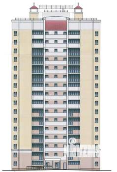 2-к квартира, строящийся дом, 65м2, 2/16 этаж