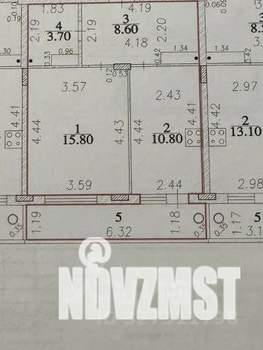 1-к квартира, вторичка, 46м2, 9/10 этаж
