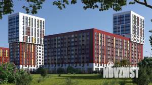 1-к квартира, строящийся дом, 34м2, 5/9 этаж