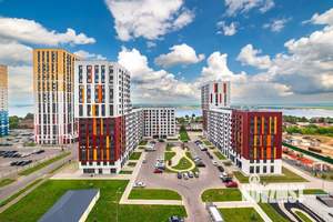 1-к квартира, строящийся дом, 42м2, 5/9 этаж