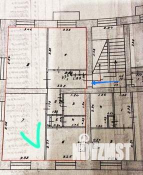 3-к квартира, вторичка, 74м2, 2/5 этаж