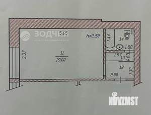 Студия квартира, вторичка, 25м2, 8/9 этаж
