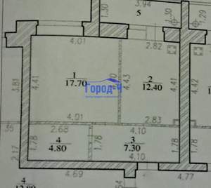 1-к квартира, вторичка, 47м2, 5/7 этаж