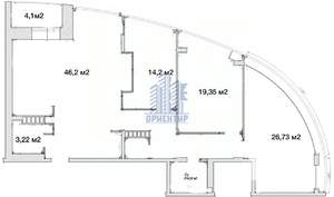 4-к квартира, вторичка, 123м2, 17/18 этаж