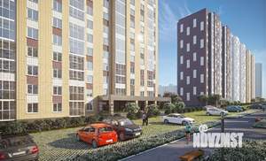 2-к квартира, строящийся дом, 65м2, 14/16 этаж
