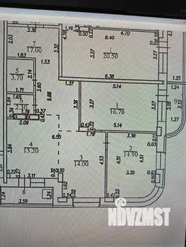 3-к квартира, сданный дом, 90м2, 24/25 этаж