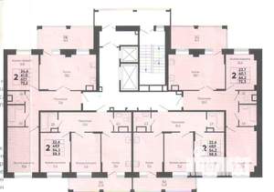 2-к квартира, вторичка, 54м2, 1/12 этаж