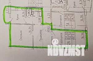 2-к квартира, вторичка, 60м2, 4/10 этаж