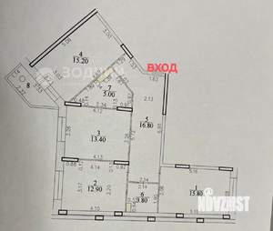 3-к квартира, вторичка, 83м2, 7/9 этаж