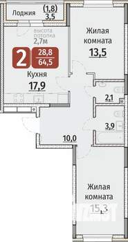 Фото квартиры на продажу (1)