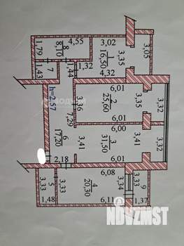 3-к квартира, вторичка, 129м2, 2/9 этаж