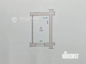 Студия квартира, вторичка, 17м2, 8/9 этаж