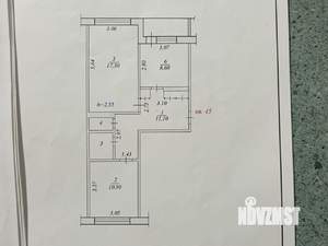 2-к квартира, вторичка, 53м2, 5/5 этаж