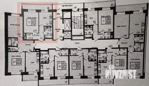 1-к квартира, вторичка, 45м2, 8/15 этаж