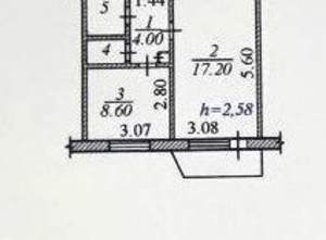 1-к квартира, вторичка, 35м2, 8/9 этаж