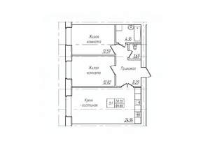 3-к квартира, вторичка, 65м2, 5/10 этаж