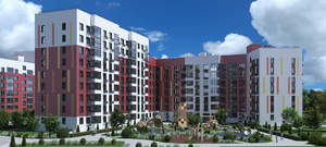 2-к квартира, строящийся дом, 55м2, 8/9 этаж