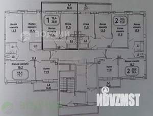 1-к квартира, вторичка, 38м2, 9/18 этаж