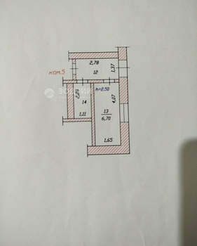 Студия квартира, вторичка, 14м2, 1/5 этаж