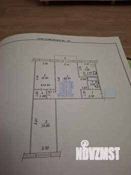 3-к квартира, вторичка, 56м2, 4/5 этаж