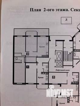 3-к квартира, вторичка, 78м2, 2/16 этаж