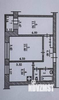 2-к квартира, вторичка, 49м2, 4/10 этаж