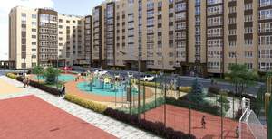 1-к квартира, вторичка, 44м2, 1/15 этаж