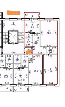 2-к квартира, сданный дом, 65м2, 5/9 этаж