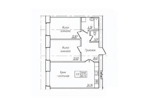 3-к квартира, вторичка, 65м2, 7/10 этаж