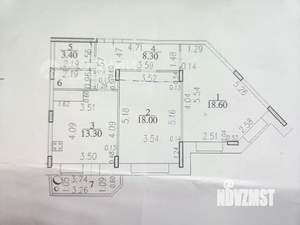 2-к квартира, вторичка, 67м2, 9/10 этаж